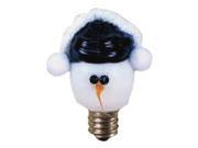 Vickie Jean s Creations 0141206 Snow Woman Candelabra Screw Base Light Bulb