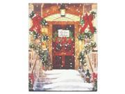 Ohio Wholesale 46963 20 x 16 x 1 This House Believes Battery Operated LED Lighted Canvas with Timer Batteries Not Included