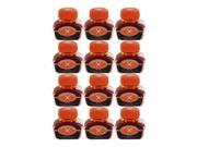 Thornton s Luxury Goods Fountain Pen Ink Bottle 30ml Pack of 12 Orange