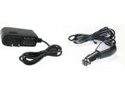 Super Power Supply® AC DC Adapter 2 in 1 Combo Wall Car Charger for Samsung Galaxy Tablets