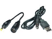 Super Power Supply® USB Adapter Power Cable for Fujifilm Instax Share Sp-1 Instant Film Printer Barrel Plug