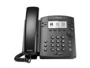 Polycom 2200 46161 019 VVX 310 6 line Desktop Phone PoE Gigabit Ethernet Skype for Business Edition
