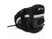 BV Bicycle Strap On Saddle Seat Bag Medium Black