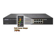 PLANET GSD 808HP2 8 Port 10 100 1000Mbps 802.3at PoE Desktop Switch POE BUDGET 240W