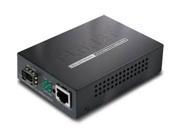 Planet GT 905A 10 100 1000Base T to mini GBIC Managed Media Converter LC MM SM distance depend on SFP module