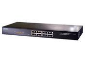 Planet FNSW 1608PS 16 Port 10 100 Web Smart Switch with 8 Port 802.3af PoE Injector