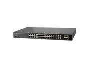 Planet WGSW 28040 28 Port 10 100 1Mbps with 4 Shared SFP Managed Switch