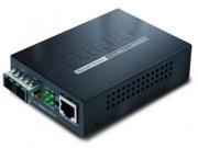 Planet GT 902 10 100 1000Base T to 1000Base SX Managed Media Converter SC MM 220 550m