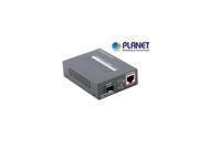 Planet GTP 805A 1000BASE X to 10 100 1000BASE T 802.3at PoE Media Converter mini GBIC SFP