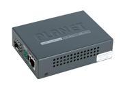 Planet GT 805A 1000BASE X to 10 100 1000BASE T 802.3at PoE Media Converter mini GBIC SFP