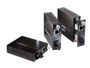 PLANET 1000TX to 1000FX Smart Gigabit Media Converter SFP