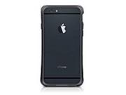 Macally Flexible Protective Frame For iPhone 6 Space Gray Metallic Polycarbonate Thermoplastic Polyurethane TPU