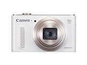 Canon PowerShot SX610 HS 20.2 Megapixel Compact Camera White 3 LCD 16 9 18x Optical Zoom 4x Optical IS TTL 5184 x 3888 Image 1920 x 1080 Vi