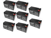 APC RBC105 12V 7Ah UPS Battery Kit This is an PowerStar Brand 8Pack