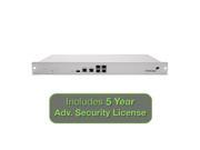 Meraki MX80 Security Appliance Advanced Security Bundle 250Mbps FW 5xGbE Ports with 5 Years Advanced Security License