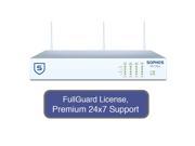 Sophos UTM SG 125w Wireless Firewall TotalProtect Bundle with 8 GE ports FullGuard License Premium 24x7 Support 2 Years