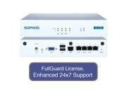 Sophos XG 105 Next Gen Firewall TotalProtect Bundle with 4 GE ports FullGuard License 24x7 Support 1 Year