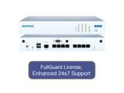 Sophos XG 125 Next Gen UTM Firewall TotalProtect Bundle with 8 GE ports FullGuard License 24x7 Support 3 Years