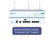 Sophos XG 125W Wireless Next Gen Firewall EnterpriseProtect Bundle w 8 GE ports EnterpriseGuard License 24x7 Support 1 Year