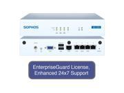 Sophos XG 105 Next Gen UTM Firewall EnterpriseProtect Bundle w 4 GE ports EnterpriseGuard License 24x7 Support 3 Years