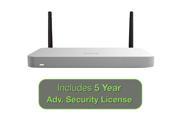 Cisco Meraki MX65W Small Branch Wireless Appliance 250Mbps FW 12xGbE Ports Includes 5 Years Advanced Security License