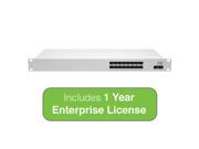 Cisco Meraki Cloud Managed MS410 Series 16 Port 1 Gigabit Aggregation Switch Bundle Includes 1 Year Enterprise License