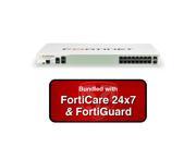 Fortinet FortiGate 200D POE FG 200D POE Next Gen UTM Firewall Appliance Bundle with 1 Year 24x7 Forticare and FortiGuard