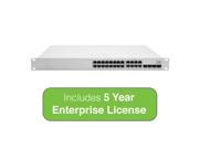 Cisco Meraki Cloud Managed MS350 Series Switch Bundle 16x 1GbE Ports 8x Multi GbE Includes 5 Years Enterprise License