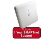Cisco Aironet 1830 Configurable Indoor Controller based 802.11a g n ac AP Bundle Includes 1 Yr SMARTnet 8x5 NBD Support