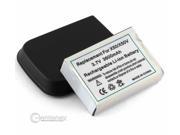 EXTENDED Battery for Dell Axim X50 X50v X51 X51v Pocket PC 35h00056 00 T6845 Microfiber Cloth