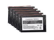 5 PACK of Batteries for Palm Tungsten E2 PDA GA1Y41551 1100mAh High Capacity Battery 5 pieces