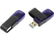 Silicon Power 8GB Blaze B31 Swivel Cap USB 3.0 Flash Drive Color Black Purple Edition Model SP008GBUF3B31V1U