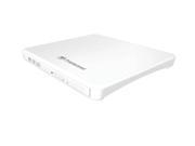 Transcend Extra Slim Portable DVD Writer 8XDVDS White Model TS8XDVDS W
