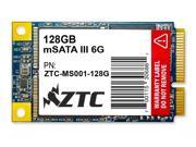 ZTC 128GB Bulwark V2 mSATA 6G 50mm Enhanced SSD Solid State Drive Model ZTC MS001 128G