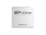 Silicon Power xDrive L03 Expansion Storage Adaptor for MacBook microSD card not included Model SP000GBSDX000V10AP