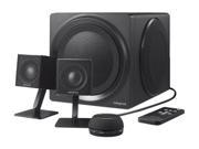 Creative 2.48GHz T4 Bluetooth 2.1 Speaker System Black Wireless Speaker Model 51MF0430AA002