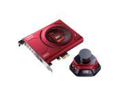 Creative 5.1 Sound Channels Blaster Zx 116 dB PCIe Gaming Sound Card with Desktop Audio Control Model 70SB150600000