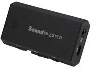 Creative Sound Blaster E1 USB Sound Card and DAC with Powered Headphone Amp Model 70SB160000000