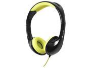 NGS Foldable Stereo Headphones Waterproof IPX4 with Built in Microphone Color Yellow Model SPEEDY
