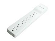 Belkin 6 Outlets Home and Office White Surge Suppressor Model BE106000 2.5