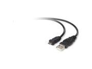 Belkin 3ft PRO A Micro B Black USB Cable Model F3U151B03