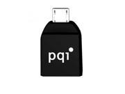 PQI Connect 204 Black Micro USB OTG Storage Adapter for Android Devices Model RF02 0016R014J