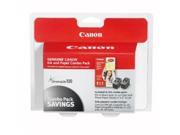 CANON 0615B009AA Ink Cartridge Photo Paper Combo Pack