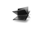 LENOVO 20CD00BYUS ThinkPad S1 Yoga 20CD00BYUS Ultrabook Tablet 12.5 IPS Intel Core i7 i7 4600U 2.10 GHz 8 GB RAM 500 GB HDD 16 GB SSD Windows 8.1