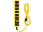 COLEMAN 5139 Woods 6 Outlet 6 Metal Yellow Jacket Strip