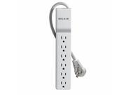 BELKIN BE106000 06R BE106000 06R 6 Outlet 6 Foot 720 Joules HomeOffice Surge Protector