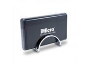 IMICRO IM35SATABK IM35SATABK 3.5 inch SATA to USB 2.0 External Hard Drive Enclosure Black