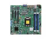 SUPERMICRO X10SLM F B Supermicro X10SLM F B LGA1150 Intel C224 PCH DDR3 SATA3 USB3.0 V 2GbE MicroATX Server Motherboard