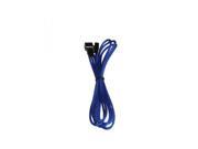 BITFENIX BFA MSC 3F90BK RP Alchemy Multisleeved 90cm 3Pin Fan Male to 3Pin Fan Female Extension Cable Blue