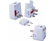 QVS PA C2 UNIVERSAL TRAVEL POWER ADAPTOR WITH USB CHARGER